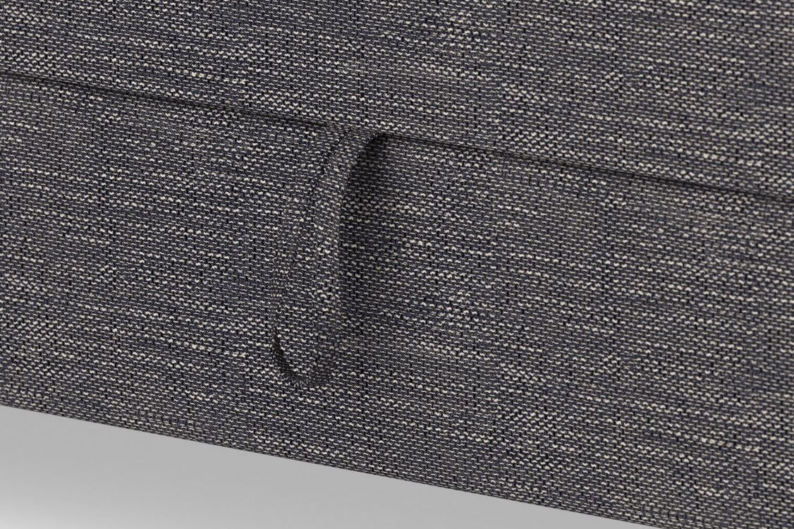XXL Wohnlandschaft grau 352 cm Schlaffunktion Bettkasten B-Ware