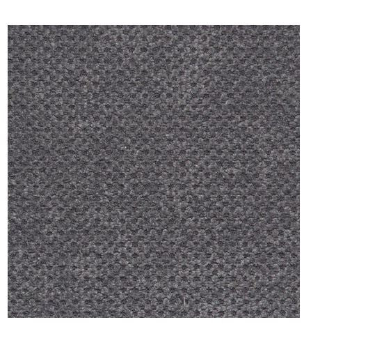 Sofa Caluna 3-Sitzer Couch in Grau mit Federkern, Sitztiefenverstellung und Kopfteilverstellung.