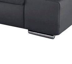 Ecksofa ★ 272x226cm Grau Schlaffunktion Bett Microfaser B-ware