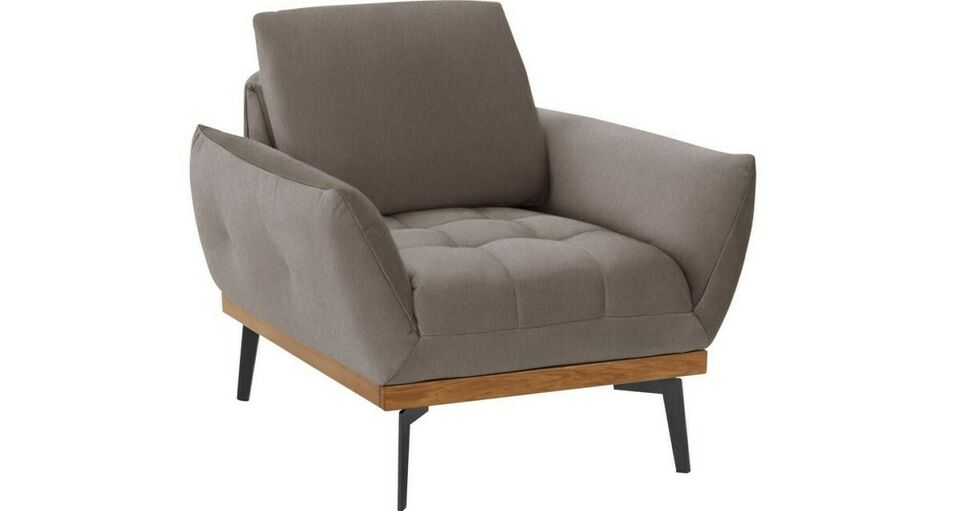 Sessel Salz-Pfeffer Grau Braun Guido Maria Kretschmer Palic B-Ware