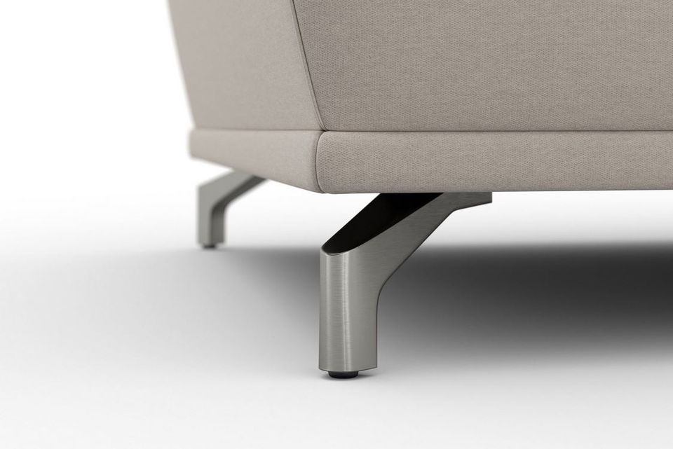 Ecksofa ★ Beige 295x180 cm Federkern Sitztiefenverstellung B-Ware