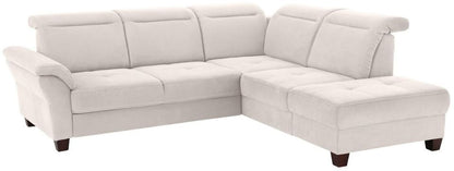 Ecksofa 260x235cm Creme Natur Beige Federkern Microfaser B-Ware