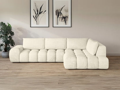 Mega Big Ecksofa in Creme Beige Wolkensofa Cloud reduziert im Angebot online kaufen, Couch Azita.