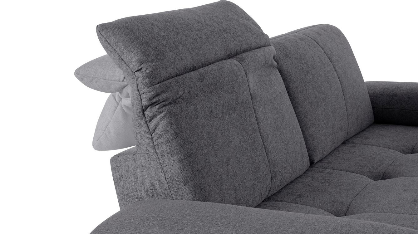 Designer Sofa 2-Sitzer 212 cm Grau Couch Stenlille andas B-Ware